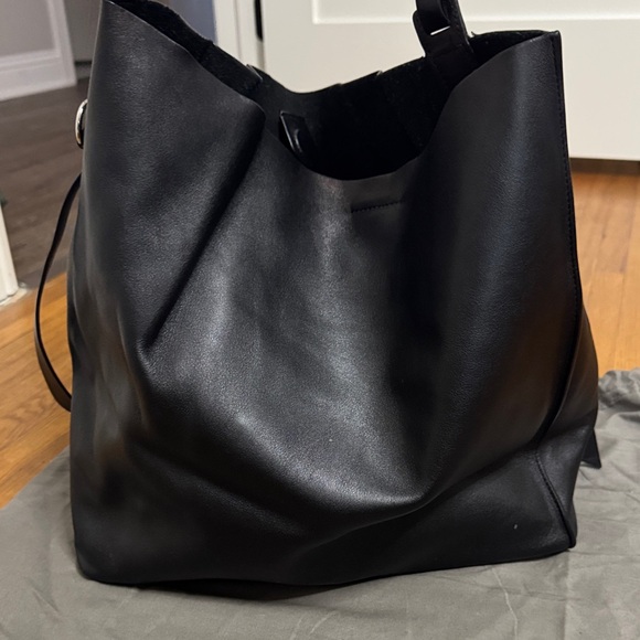 All Saints Black Tote Bag - Picture 3 of 3